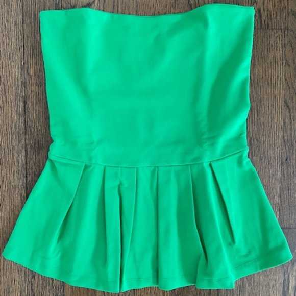 Susana Monaco Leila 9" Peplum Top - Picture 1 of 10